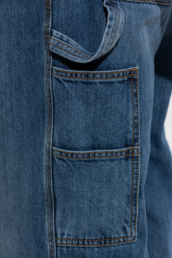 パンツ ALEXANDER MCQUEEN Cargo pants Blue Blue Alexander McQueen MEN SHOES SNEAKERS Alexander McQueen